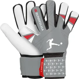 derbystar Bundesliga Goalie v22 Torwarthandschuhe grau schwarz rot 8