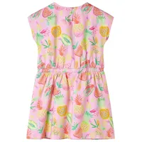 vidaXL Kinderkleid Zartrosa 140