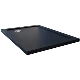 Idralite DUSCHWANNE STEIN-EFFEKT ULTRASLIM H4 DUSCHTASSE 100x80 CM RECHTECKIG