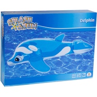 Vedes Splash & Fun Reittier Delphin, (150x80cm) in blau