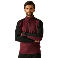 Regatta Hepley Fleece Mit Halbem Reißverschluss - Dark Maroon