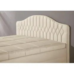 Polsterbett MAINTAL, beige (creme), B:150cm, Betten