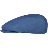 Stetson Descott Leinen Flatcap Herren - Schirmmütze aus 100% Leinen - UV-Schutz - Frühling/Sommer blau 60 cm - 60