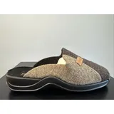 Rohde Herren Filz Pantolette Gr. 40 Mocca Pantoffel Weite G 2731