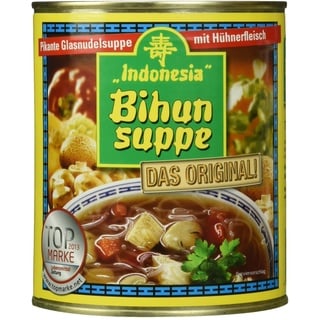 Indonesia Original Bihun Suppe | Das Original | Leckere Suppe mit Gemüse und Hähnchen | 780 ml