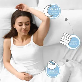 eloneo Komfortschaum Matratzen Topper 90 x 200 x 6 cm