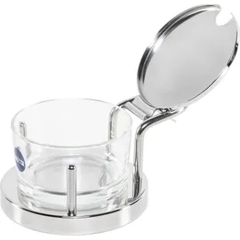 Alessi Käsedose rund silber 4,5 x 12 x 4,5 cm 0,2 l