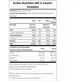 Scitec Nutrition Casein Schokolade Pulver 2350 g