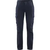Blåkläder Damen Stretch Bundhose "7144" Industrie - C44 - Dunkelmarine/Schwarz