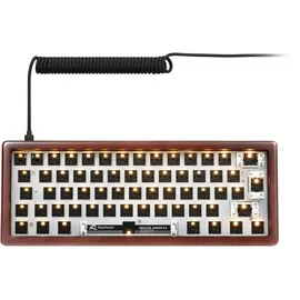Sharkoon Skiller SGK50 S4 Gen2 Wood Barebone RGB DE