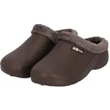 Morethansocks - XQ Gartenschuhe Herren mit Kunstpelz – Bequeme, warme Gartenclogs – rutschfeste Arbeitsschuhe für Garten & Freizeit - 44 EU