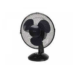 Nordic Home Culture Tischventilator 230mm Schwarz