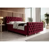 Yourhouse24 Boxspringbett Chester Plus (Bonell-Matratze und Topperr), mit zwei