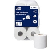 TORK Toilettenpapier SmartOne® T9 Mini 2-lagig, 12 Rollen