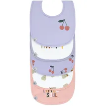 Lässig Wasserdichte Lätzchen 5er Pack Happy Fruits Cherry