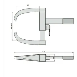 BASI KFZ 105 Radkralle Mobil einsetzbar