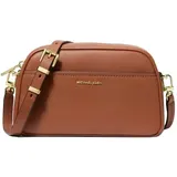 Michael Kors Jet Set Small Umhängetasche Leder Brown/Gold
