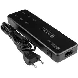 Good Connections Good Connection USB-Desktop-Schnellladestation 120W 6-Port USB-C PD schwarz