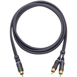 Oehlbach BOOOM! Subwoofer Y-Cinch-Kabel, 2 m Audio- & Video-Kabel, (2.00 cm)