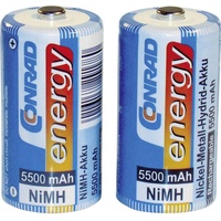 Conrad energy NiMH 5500 mAh 1.2 V 2 St.