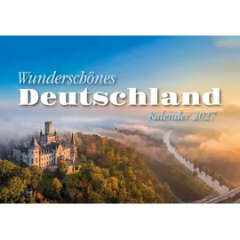 labonté buch + kalender gbr Wunderschönes Deutschland Tischkalender 2027 Aufstellkalender