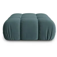 Micadoni Pouf, Petrol, Textil, 94x39x94 cm, Hergestellt in Europa,