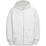 dropsize Super Heavy Rib Zip Hoodie Herren Beige S
