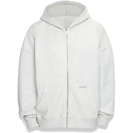 dropsize Super Heavy Rib Zip Hoodie Herren Beige S