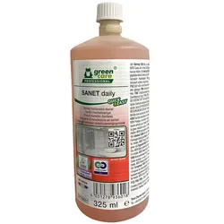 Tana Quick & Easy Sanet daily 325 ml Öko-Sanitärreiniger kraftvoller Sanitär-Unterhaltsreiniger mit angenehmen Duft