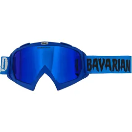 Broken Head Crossbrille MX-2 Goggle Bavarian Patriot Blau Verspiegelt