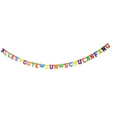 Stylex Girlande "Alles Gute zum Schulanfang" 2,7 m