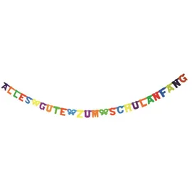 Stylex Girlande "Alles Gute zum Schulanfang" 2,7 m