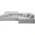 Home Affaire Eckcouch Mikrofaser 3-Sitzer Silber
