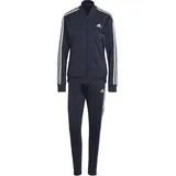 Adidas Essentials 3-Streifen Trainingsanzug Legend Ink / White XL