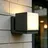 Lutec Laterne Aluminium 10W 3000K Wasserdicht Schwarz