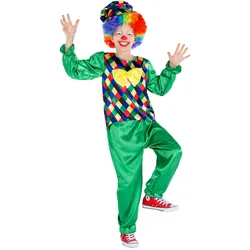 tectake® Jungenkostüm Clown Freddy