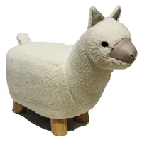Müller & Herber GmbH Kinderhocker Lama onesize Holz weiß