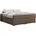 Boxbett 140/200 Braun Kunstleder H4