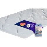 Traumnacht Cool Comfort Matratzenauflage für Sommer und Winter mit gemütlichem Doppeltuchbezug, 100x200, Öko-Tex Zertifiziert, produziert nach deutschem Qualitätsstandard