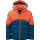 Trollkids Kinder Gryllefjord Jacke (Größe 128, blau)