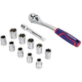 WorkPro Steckschlüsseleinsatz-Set 12teilig WP202586