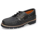 Dockers by Gerli Herren Bootsschuhe, Männer Bootsschuhe,Segelschuhe,docksider,Halbschuhe,Slipper,Mokassins,Sommerschuhe,schwarz,47 EU - 47 EU