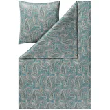 Estella Bettwäsche Atelier, Salbeigrün, Paisley, 135x200 cm, Textiles Vertrauen - Oeko-Tex®, hautfreundlich, Schlaftextilien, Bettwäsche, Bettwäsche, Jersey-Bettwäsche