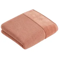 VOSSEN Pure Handtuch 50 x 100 cm red wood
