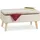 Relaxdays Sitzbank mit Stauraum Samt 41 x 80 x 40 cm Creme
