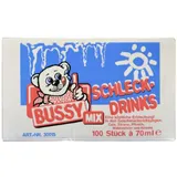 Bussy Mix Schleck Drinks, 100er Pack (100 x 70 ml)