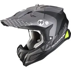 Scorpion VX-22 Air Mips Ares, Motocrosshelm - Matt Schwarz/Grau - M