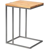 M2 Kollektion Beistelltisch Finn Holz Braun Wildeiche