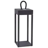 LINDBY LED Tischlampe Iruna Dimmbar Modern in Schwarz aus Metall für Wohnzimmer | Esszimmer von