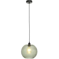 KAYOOM Hängeleuchte "Saturn", grün, Ø 26,00cm H: 26,00cm, Lampen, handgefertigt, modern